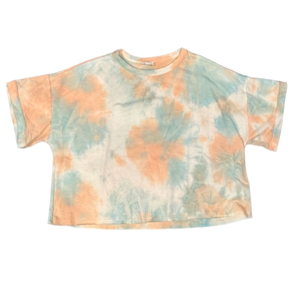 Le Lis Tie Dye Cropped Tee